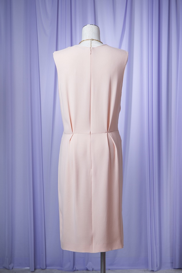 Christian Dior クリスチャン ディオール ピンクベージュドレス | 結婚式･パーティードレスレンタルなら【ドレスティーク】