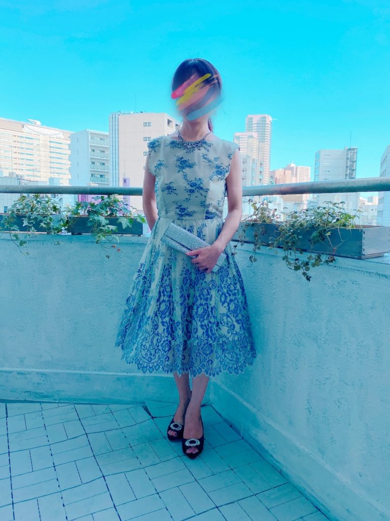 新品 alice+olivia マーガレット 刺繍レース ワンピース ドレス