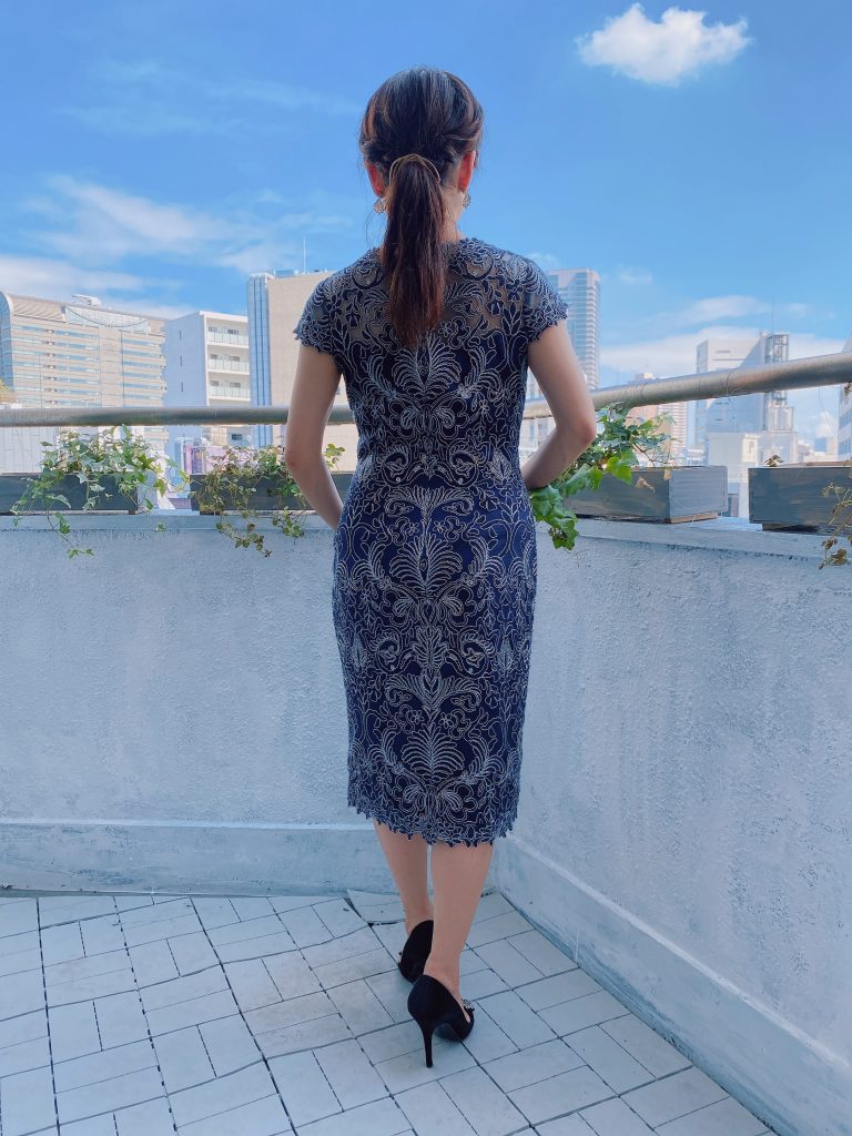 新品タグ付】タダシショウジ/スパンコール刺繍の美ドレス | www