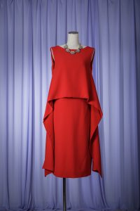 GIVENCHY ジバンシィ 赤ドレス