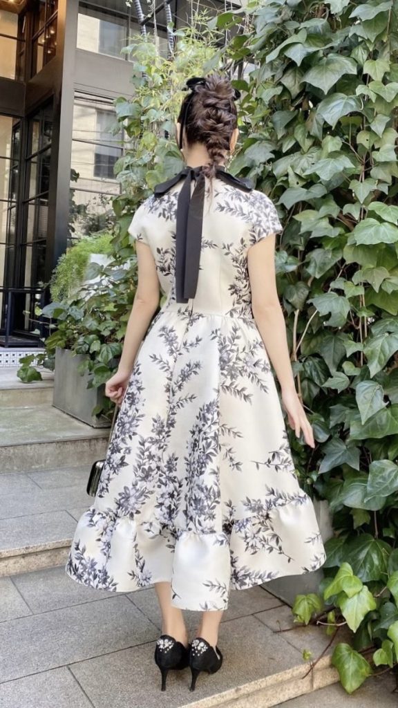 FENDI フェンディ フラワードレス | 結婚式・パーティードレスレンタル