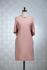 VALENTINO ヴァレンティノ ケープ（ピンク）ドレス