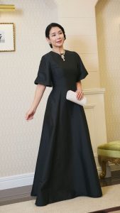 BERNADETTE バーナデット ブラックロングドレス