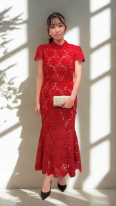 Self-portrait セルフポートレート　ローズ（赤）